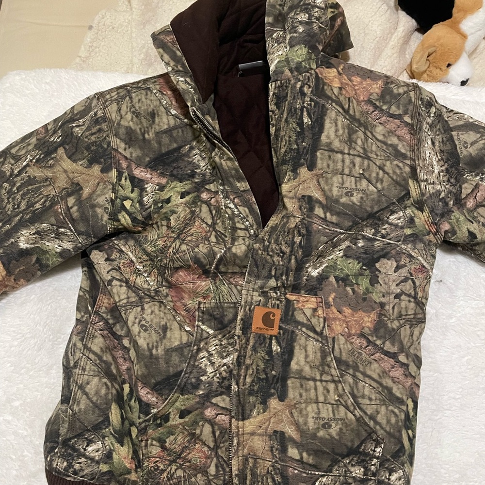 Carhartt Brown Quilted Jacket